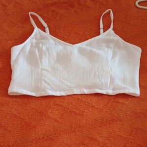 Hollister White Camisole Top